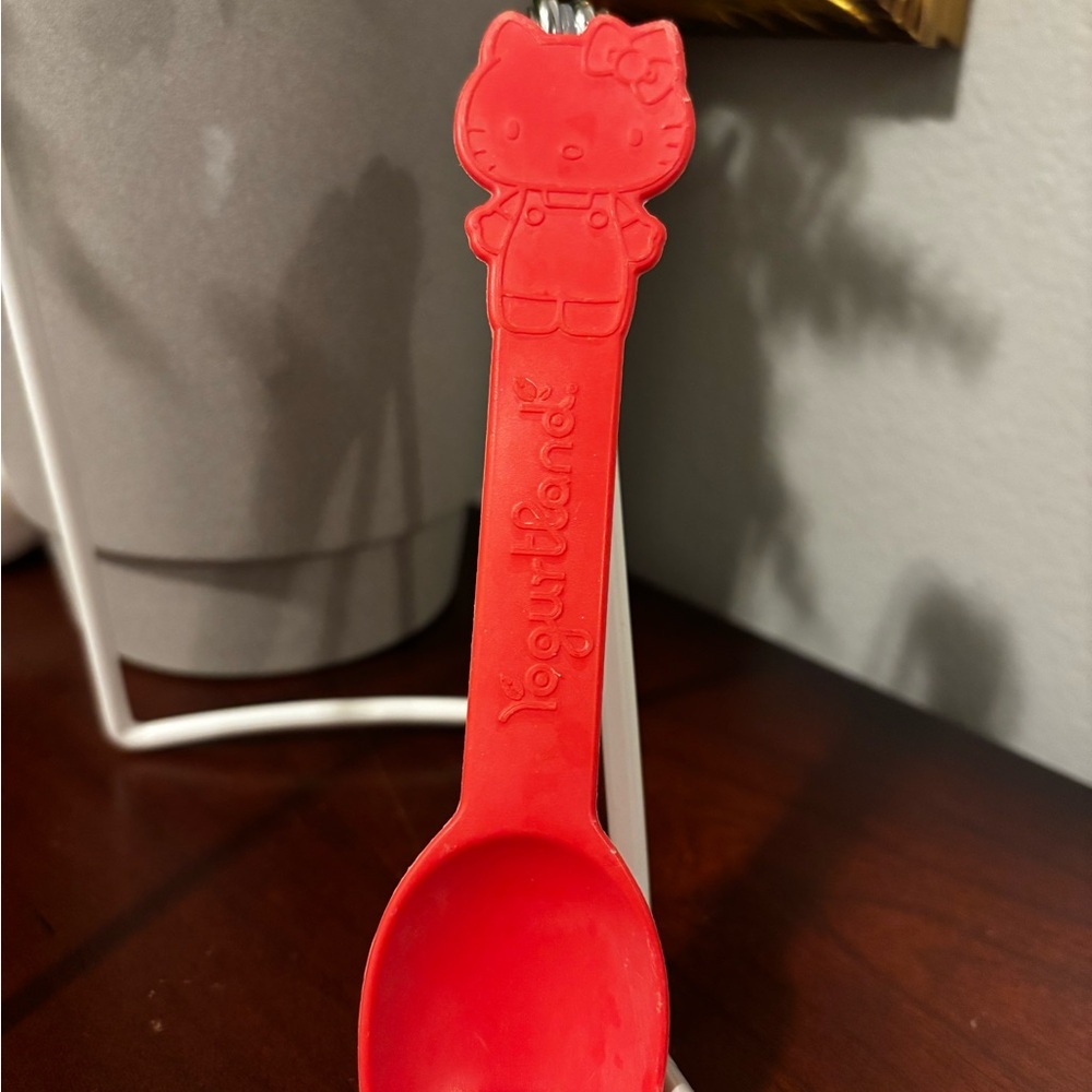 Hello Kitty Red Biodegradable Spoon 1976-2011
